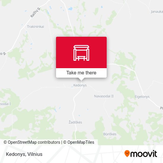 Карта Kedonys