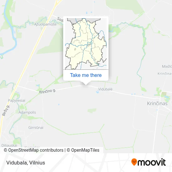 Vidubala map