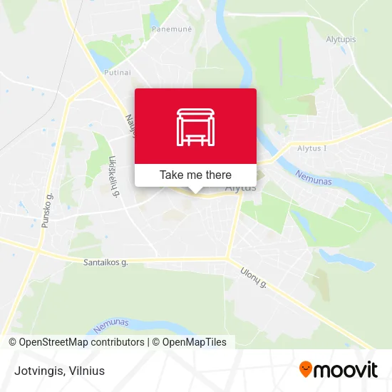 Карта Jotvingis