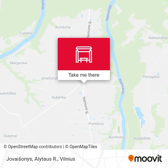 Карта Jovaišonys, Alytaus R.