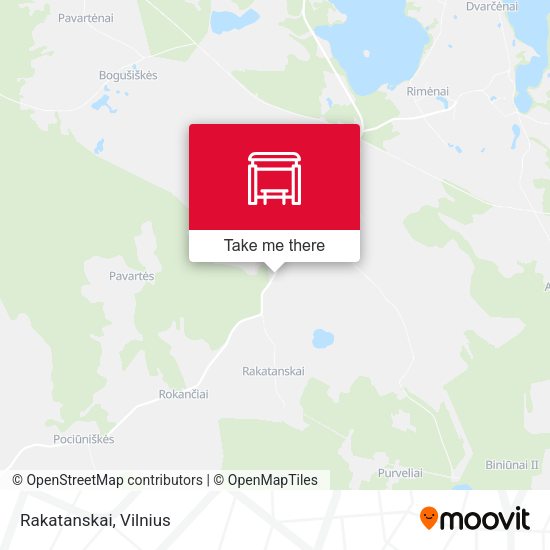 Карта Rakatanskai
