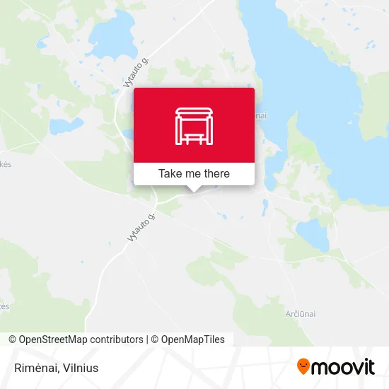 Карта Rimėnai