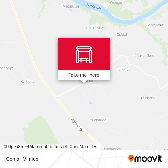 Карта Geniai
