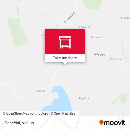 Карта Papėčiai