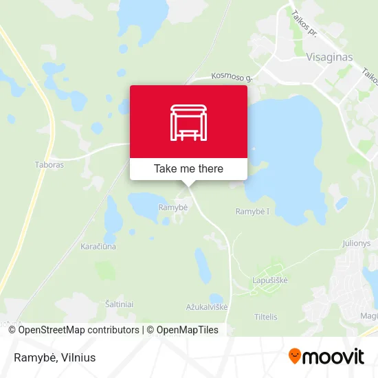 Карта Ramybė