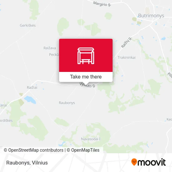 Карта Raubonys