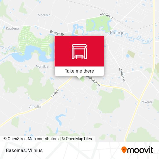 Карта Baseinas