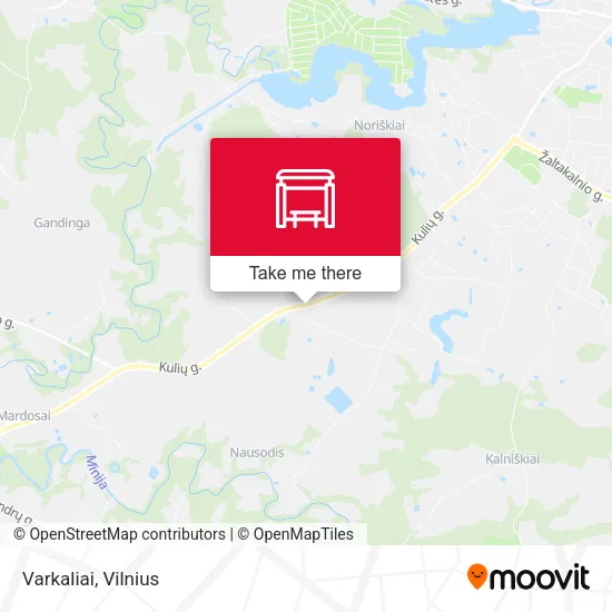 Карта Varkaliai