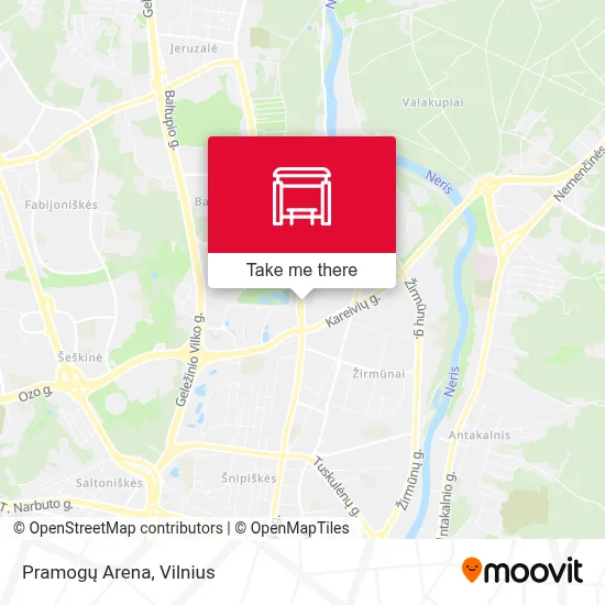 Pramogų Arena map
