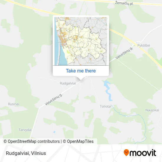 Rudgalviai map