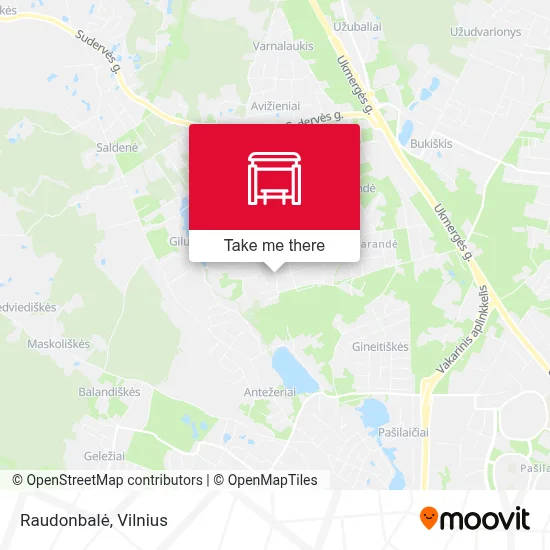 Raudonbalė map