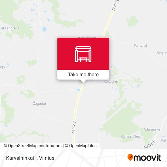Карта Karvelninkai I