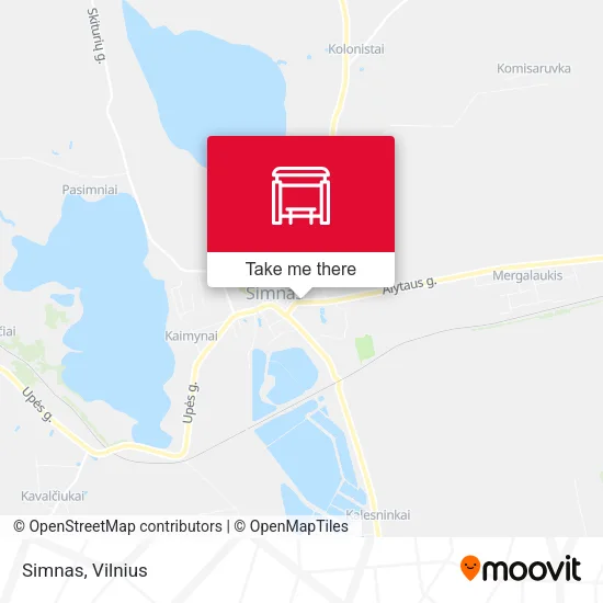 Simnas map