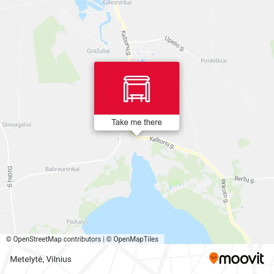 Карта Metelytė