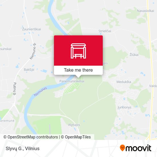 Карта Slyvų G.