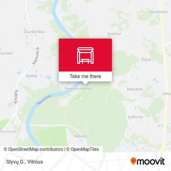Карта Slyvų G.