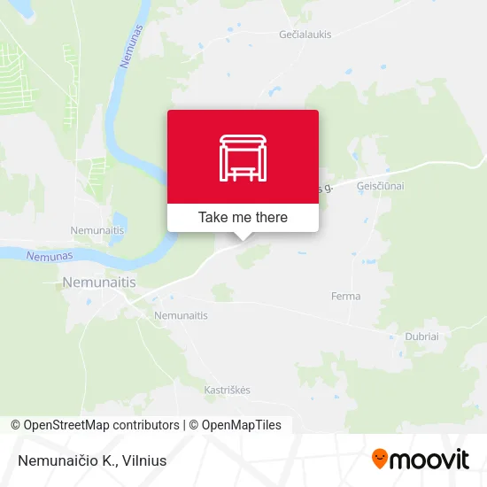 Карта Nemunaičio K.