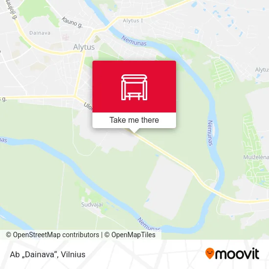 Карта Ab „Dainava“