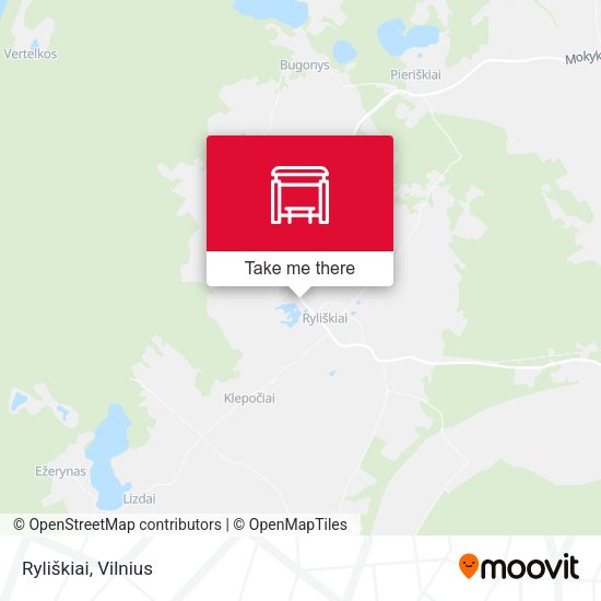 Карта Ryliškiai