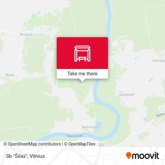 Карта Sb "Šilas"