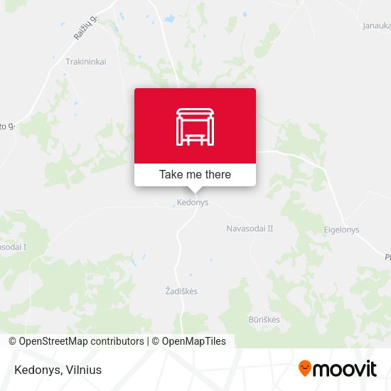 Карта Kedonys