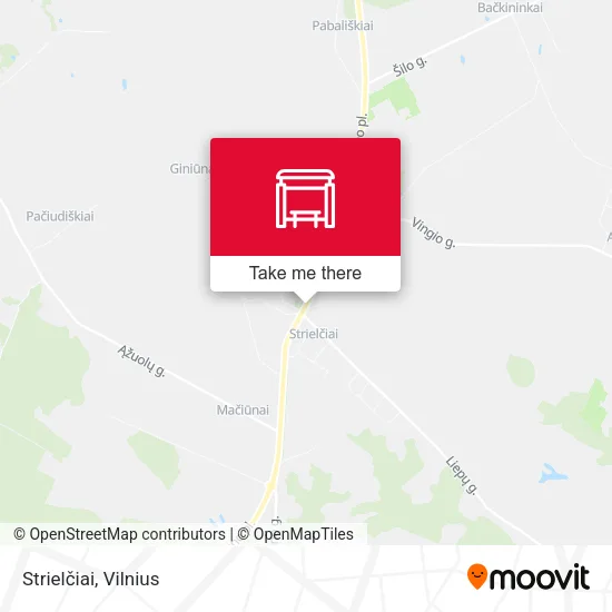 Карта Strielčiai