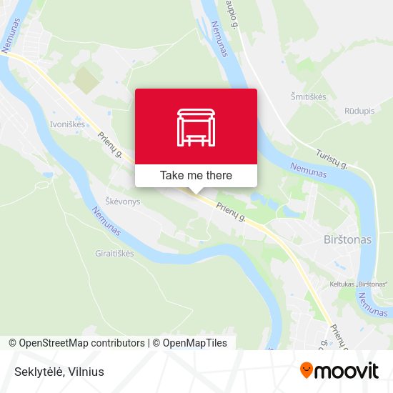 Карта Seklytėlė