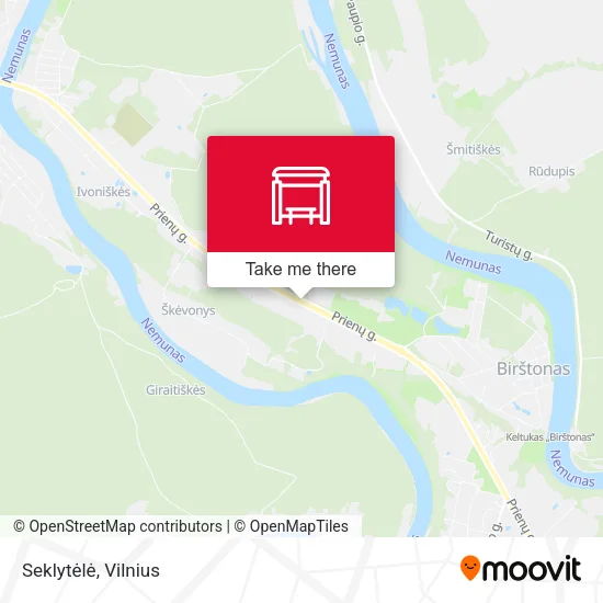Карта Seklytėlė