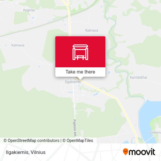 Карта Ilgakiemis