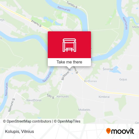 Карта Kolupis