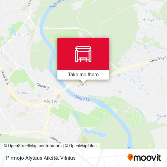Карта Pirmojo Alytaus Aikštė