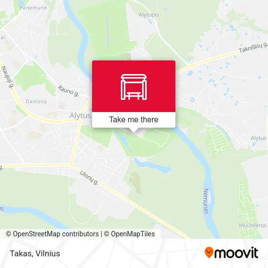 Карта Takas