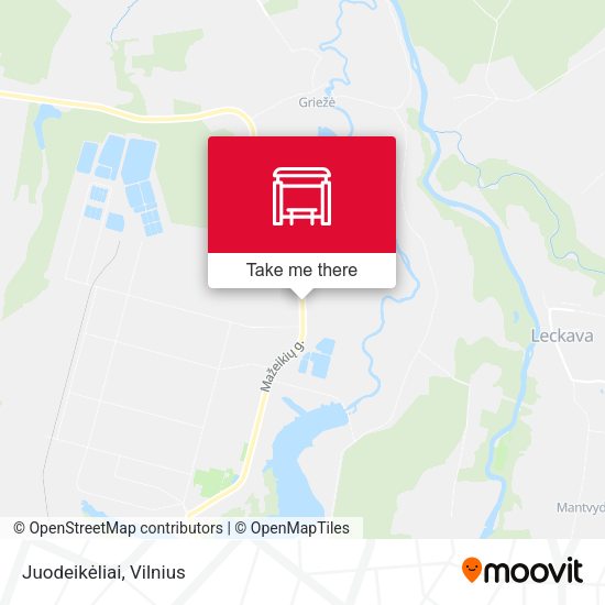 Карта Juodeikėliai