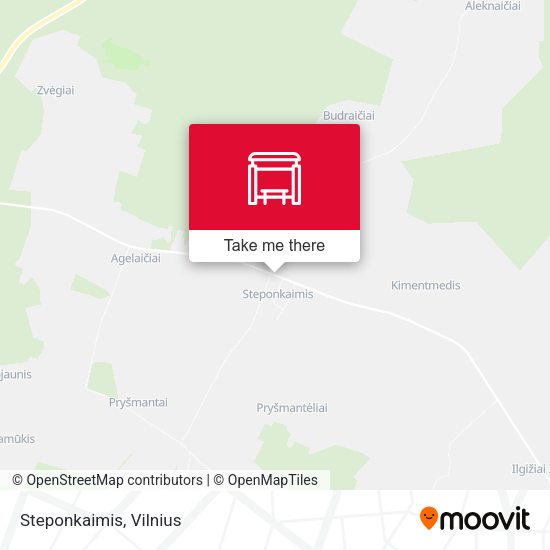 Карта Steponkaimis