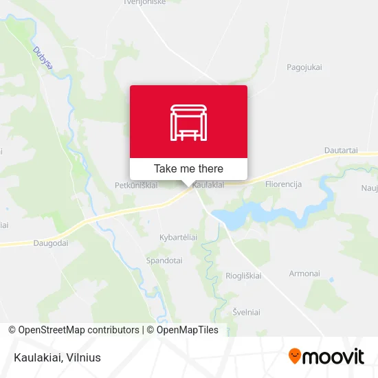 Карта Kaulakiai