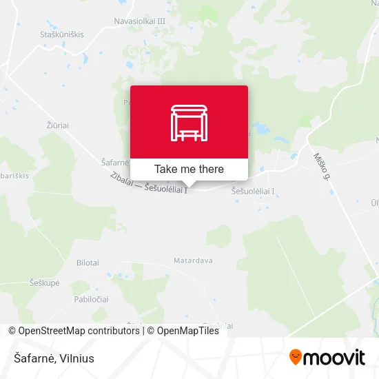 Карта Šafarnė
