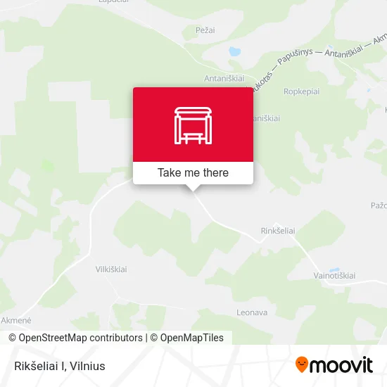 Карта Rikšeliai I