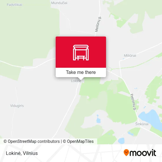 Карта Lokinė