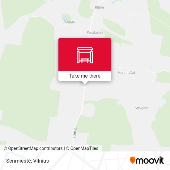 Карта Senmiestė
