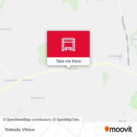 Карта Slabada