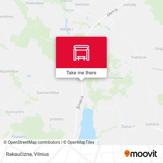 Карта Rakaučizna