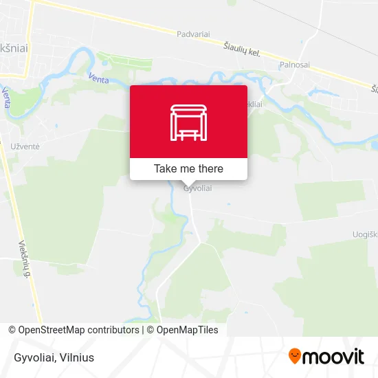 Gyvoliai map