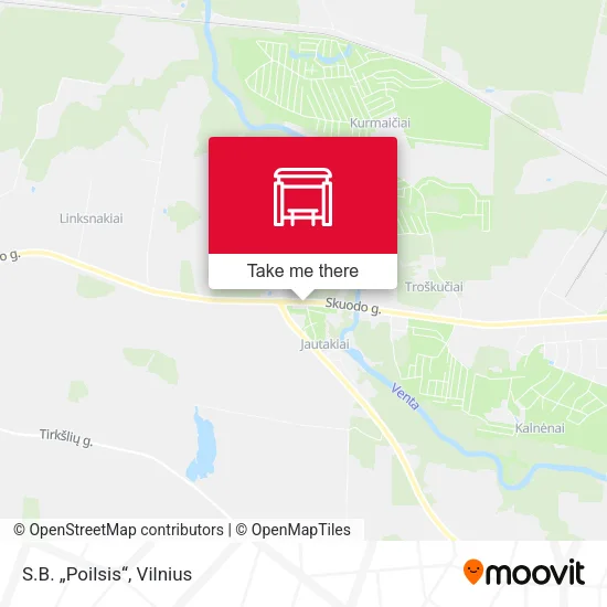 Карта S.B. „Poilsis“