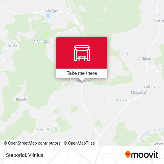 Карта Steporiai