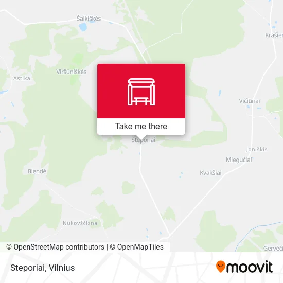 Карта Steporiai