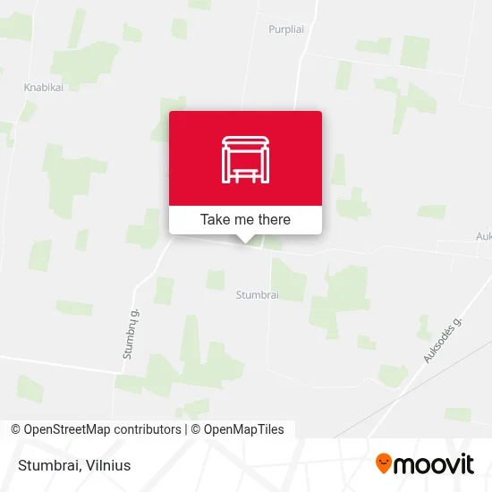 Stumbrai map