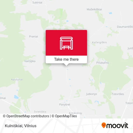 Карта Kulniškiai