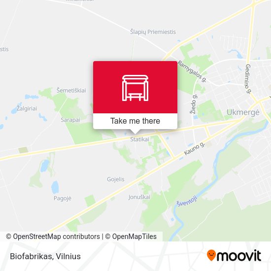 Карта Biofabrikas