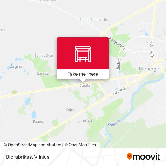 Карта Biofabrikas