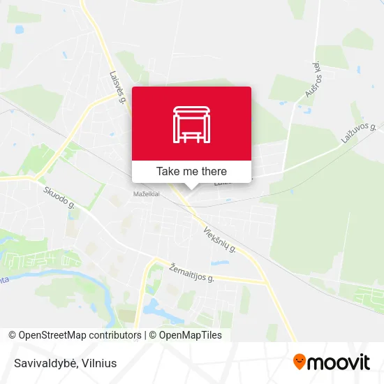 Карта Savivaldybė